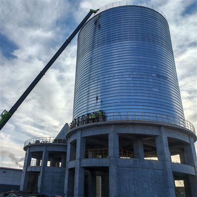 Spirálové ocelové silo